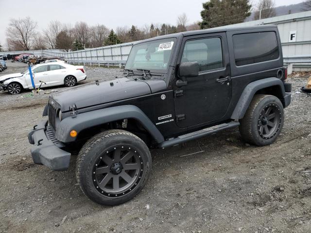 JEEP WRANGLER S 2015 with VIN 1C4AJWAG3FL758910 - Photo from auction