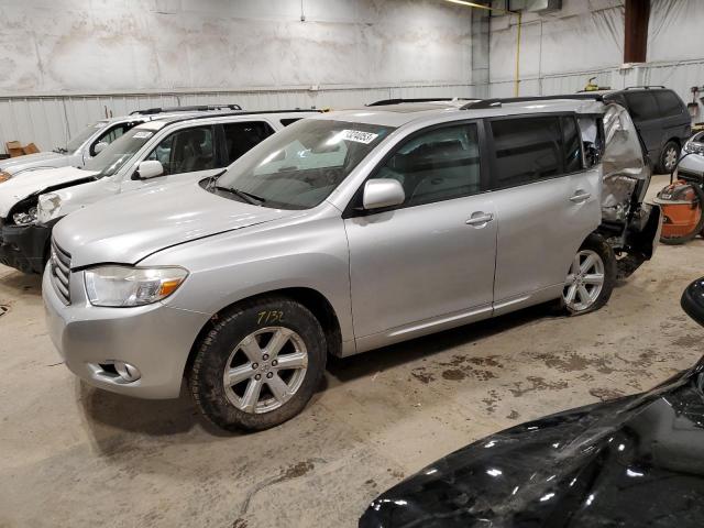 TOYOTA HIGHLANDER 2010 with VIN 5TDJK3EH7AS034434 - Photo from auction