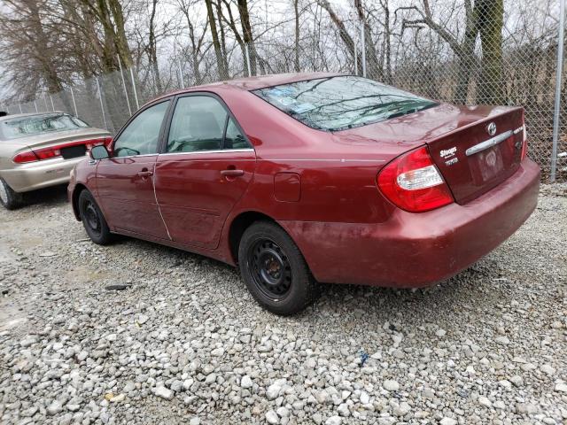 Photo 2 from auction – 2002 TOYOTA CAMRY LE with VIN 4T1BE32K52U048904