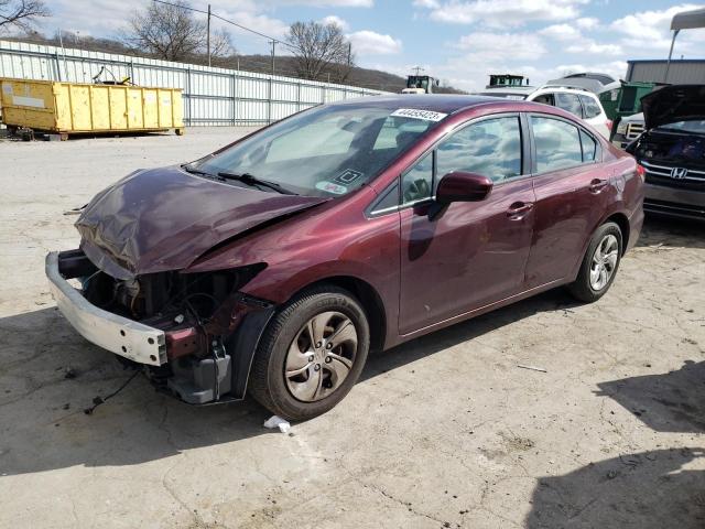 HONDA CIVIC LX 2015 with VIN 19XFB2F56FE058231 - Photo from auction
