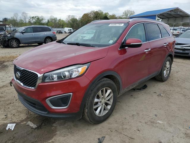 KIA SORENTO LX 2016 with VIN 5XYPG4A31GG064837 - Photo from auction