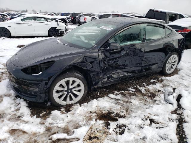 TESLA MODEL 3 2021 with VIN 5YJ3E1EB5MF034697 - Photo from auction