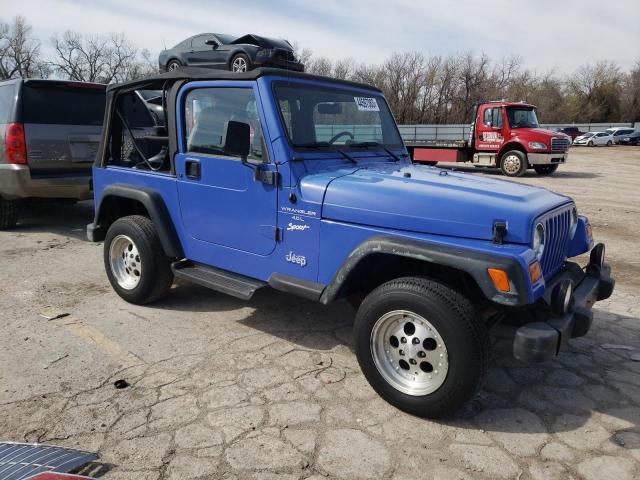 Photo 4 from auction – 1998 JEEP WRANGLER / with VIN 1J4FY19S9WP746101