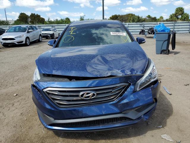 Photo 5 from auction – 2017 HYUNDAI SONATA SPO with VIN 5NPE34AF3HH545986