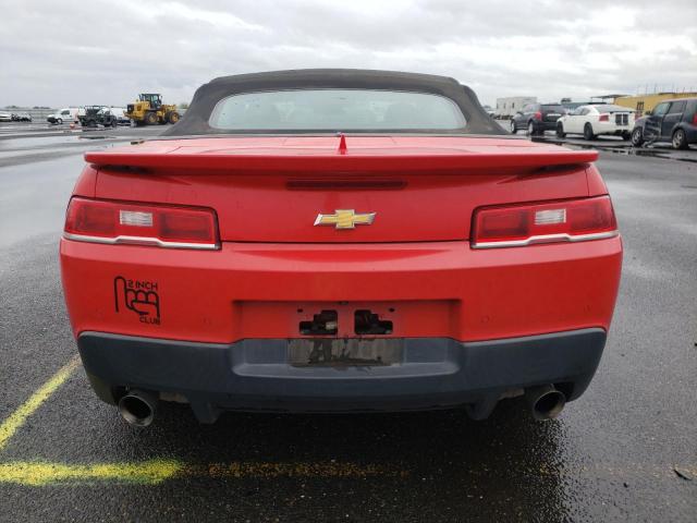 Photo 6 from auction – 2015 CHEVROLET CAMARO LT with VIN 2G1FD3D35F9263676