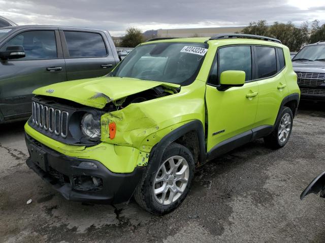 JEEP RENEGADE L 2018 with VIN ZACCJBBB6JPH26672 - Photo from auction