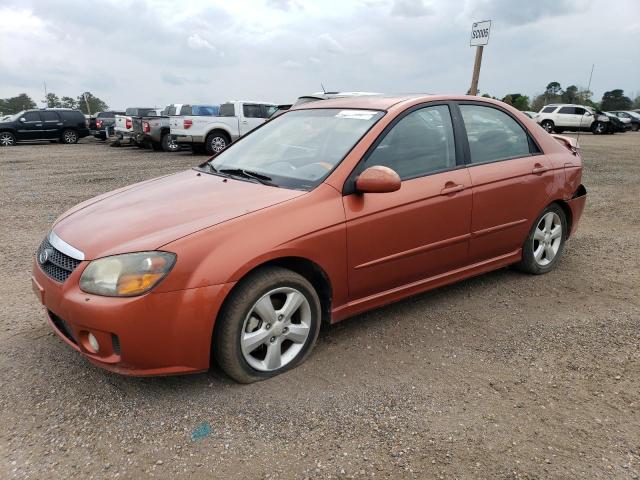KIA SPECTRA EX 2009 with VIN KNAFE221295026481 - Photo from auction