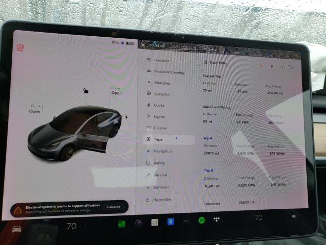 Photo 9 from auction – 2020 TESLA MODEL 3 with VIN 5YJ3E1EA0LF631472