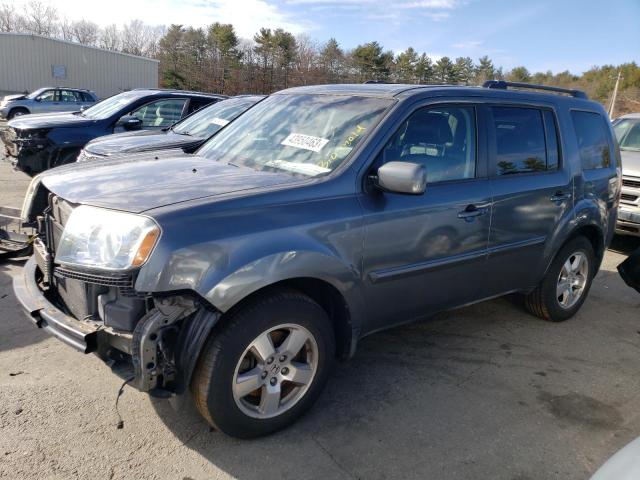 HONDA PILOT EXL 2011 with VIN 5FNYF4H56BB015549 - Photo from auction