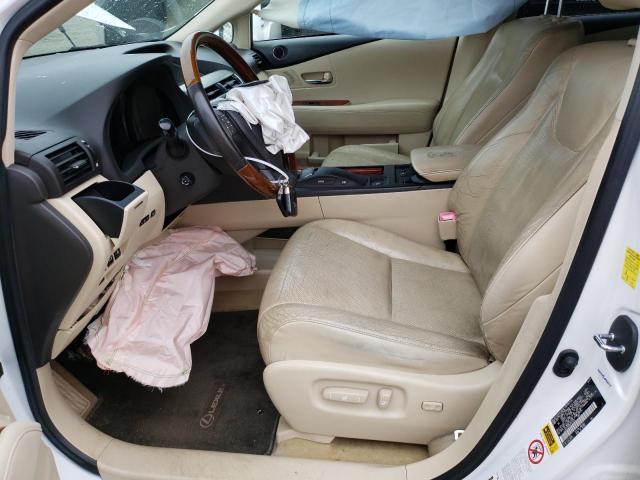 Photo 7 from auction – 2010 LEXUS RX 450 with VIN JTJZB1BA9A2001647