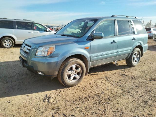 HONDA PILOT EX 2006 with VIN 2HKYF18566H511893 - Photo from auction