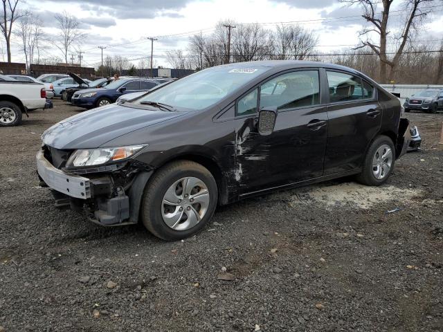 HONDA CIVIC LX 2014 with VIN 2HGFB2F57EH555793 - Photo from auction
