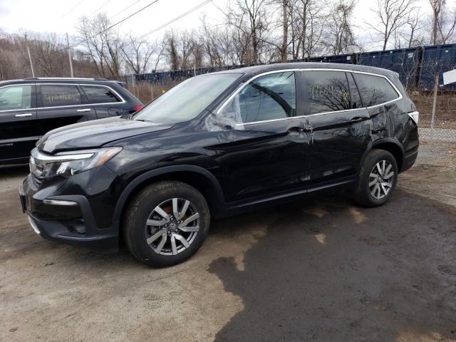 Photo 1 from auction – 2021 HONDA PILOT EXL with VIN 5FNYF6H56MB101233