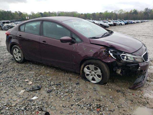 Photo 4 from auction – 2018 KIA FORTE LX with VIN 3KPFK4A73JE271389