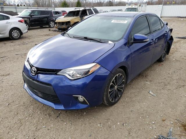 TOYOTA COROLLA L 2014 with VIN 2T1BURHE6EC025158 - Photo from auction