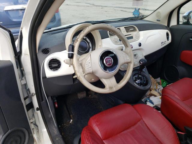 Photo 8 from auction – 2012 FIAT 500 with VIN 3C3CFFCR5CT118453