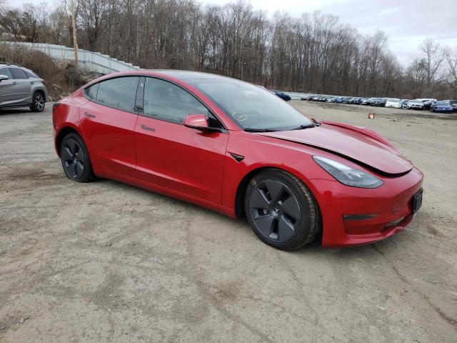 Photo 4 from auction – 2022 TESLA MODEL 3 with VIN 5YJ3E1EB9NF190985