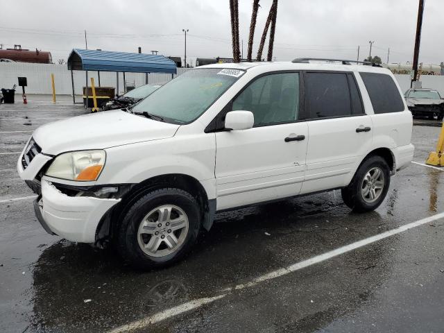 HONDA PILOT EXL 2005 with VIN 2HKYF18795H511497 - Photo from auction