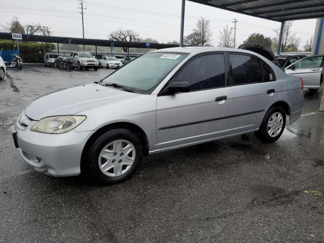 HONDA CIVIC DX 2004 with VIN 2HGES164X4H576178 - Photo from auction