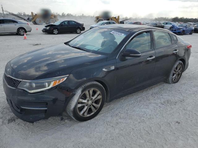 KIA OPTIMA EX 2016 with VIN 5XXGU4L35GG076483 - Photo from auction