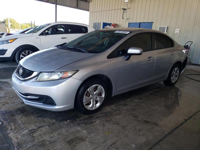 HONDA CIVIC LX 2014 with VIN 19XFB2F56EE002398 - Photo from auction