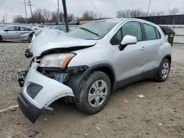 CHEVROLET TRAX LS 2016 with VIN KL7CJKSB0GB693877 - Photo from auction