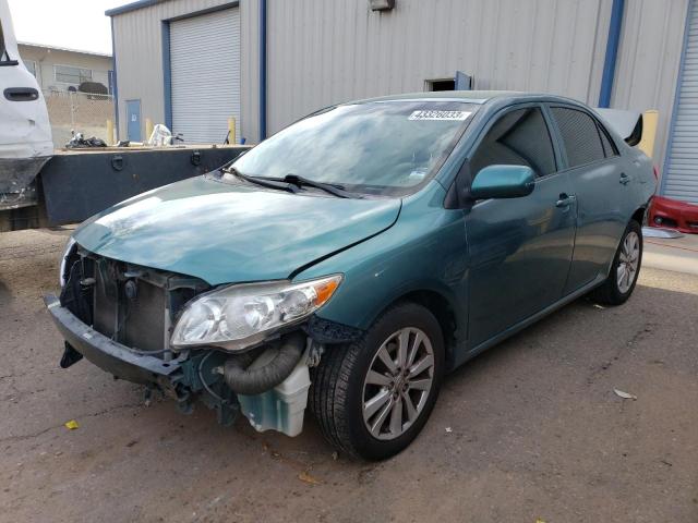 TOYOTA COROLLA BA 2009 with VIN 1NXBU40E99Z070923 - Photo from auction