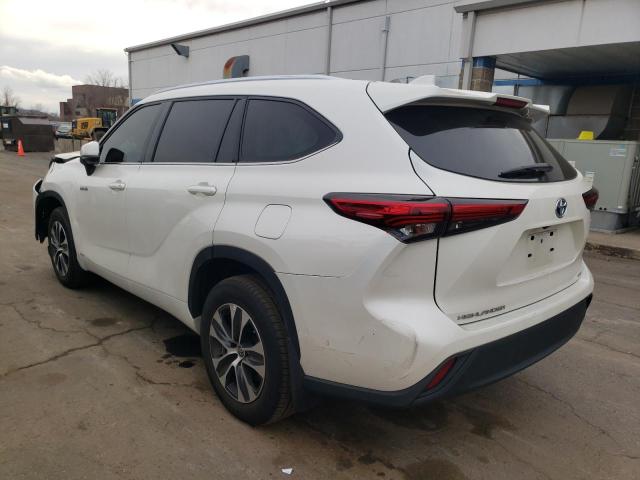 Photo 2 from auction – 2021 TOYOTA HIGHLANDER with VIN 5TDGBRCHXMS525178