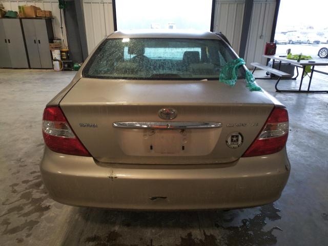 Photo 6 from auction – 2004 TOYOTA CAMRY LE with VIN JTDBE32K540269014