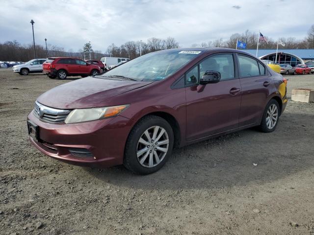 HONDA CIVIC EX 2012 с VIN 2HGFB2F82CH532137 - Фото с аукциона