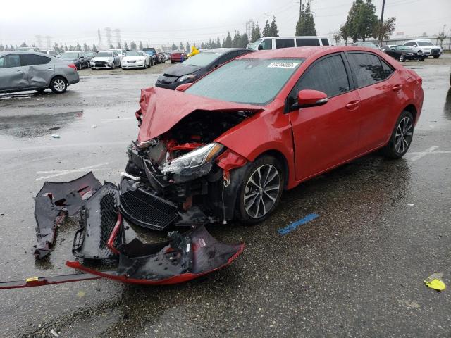 TOYOTA COROLLA L 2017 with VIN 5YFBURHE7HP732967 - Photo from auction