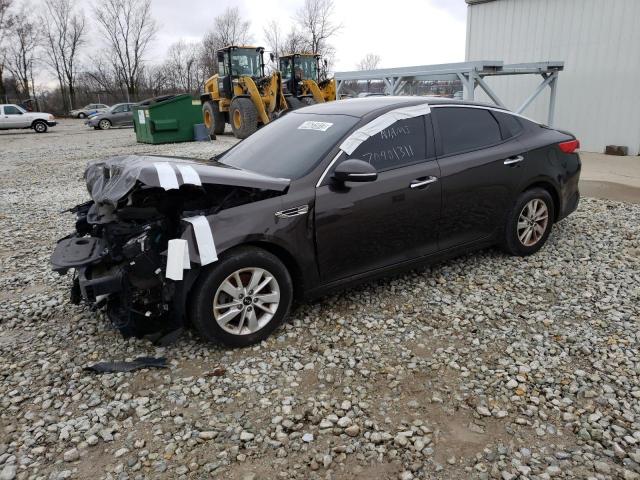 KIA OPTIMA LX 2018 with VIN KNAGT4L34J5239684 - Photo from auction