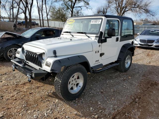 Photo 1 from auction – 2005 JEEP WRANGLER X with VIN 1J4FA39S45P322713