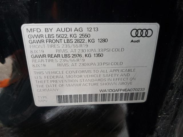 Фото 14 с аукциона – 2014 AUDI Q5 PREMIUM с VIN WA1DGAFP4EA070233