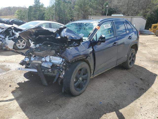 TOYOTA RAV4 XSE 2020 with VIN 2T3EWRFV2LW075696 - Photo from auction