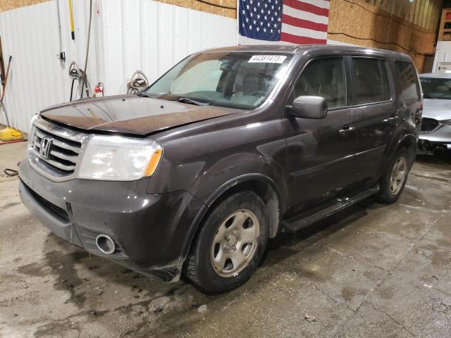 HONDA PILOT EXL 2013 مع رقم تعريف المركبة 5FNYF4H52DB010027 - صورة من المزاد