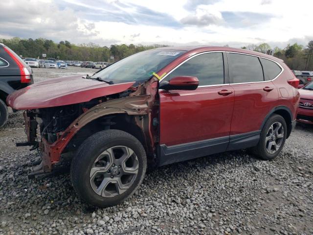 HONDA CR-V EX 2017 with VIN 5J6RW2H57HL009641 - Photo from auction