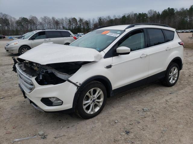 FORD ESCAPE SEL 2018 with VIN 1FMCU0HD7JUA39490 - Photo from auction