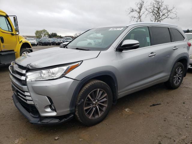 TOYOTA HIGHLANDER 2018 with VIN 5TDJZRFHXJS837154 - Photo from auction