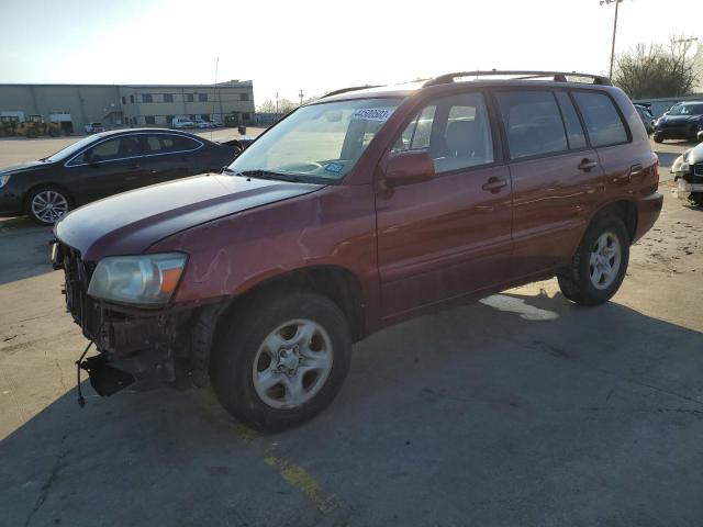TOYOTA HIGHLANDER 2005 with VIN JTEGP21A350090180 - Photo from auction