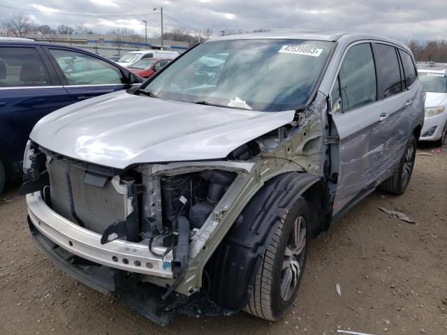 HONDA PILOT EXL 2018 with VIN 5FNYF6H52JB024257 - Photo from auction