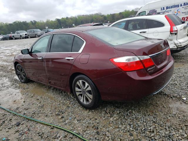 Photo 2 from auction – 2014 HONDA ACCORD LX with VIN 1HGCR2F3XEA124411