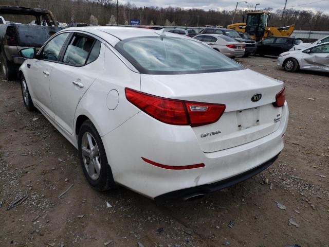 Photo 2 from auction – 2015 KIA OPTIMA LX with VIN KNAGM4A76F5644150