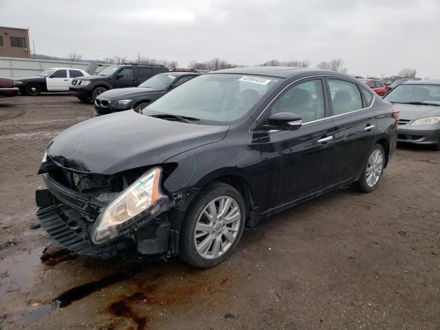 NISSAN SENTRA S 2013 with VIN 3N1AB7AP7DL683202 - Photo from auction