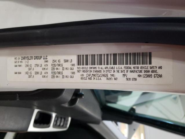 Photo 14 from auction – 2012 JEEP LIBERTY SP with VIN 1C4PJMAK7CW124626