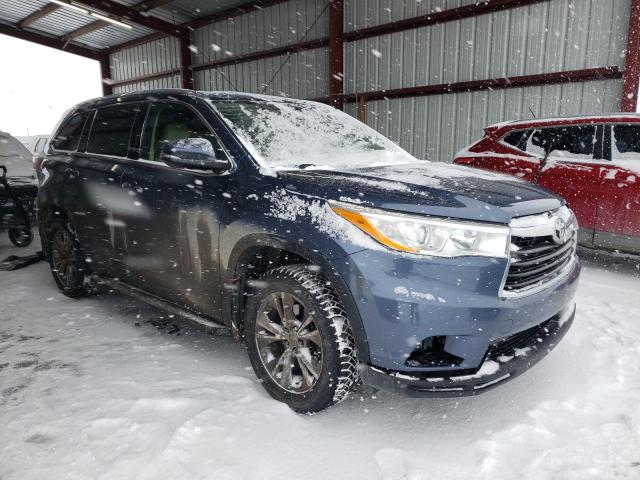 Photo 4 from auction – 2014 TOYOTA HIGHLANDER with VIN 5TDJKRFH2ES014261