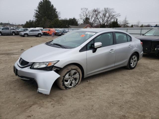 HONDA CIVIC LX 2015 with VIN 19XFB2F56FE213036 - Photo from auction