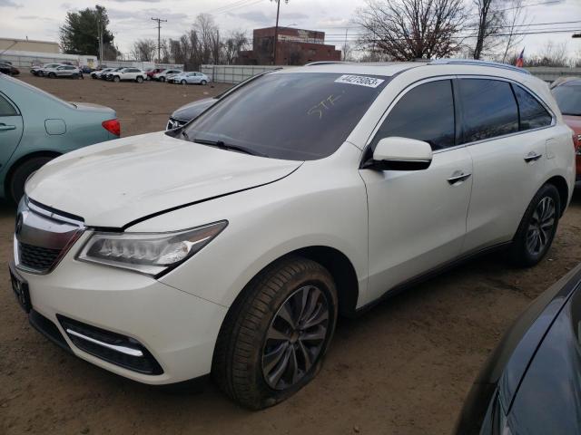 ACURA MDX TECHNO 2015 with VIN 5FRYD4H6XFB026301 - Photo from auction