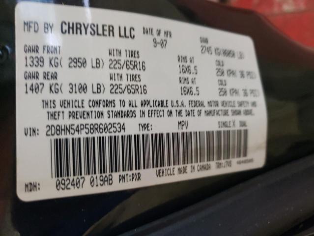 Photo 14 from auction – 2008 DODGE GRAND CARA with VIN 1D8HN44H38B143876