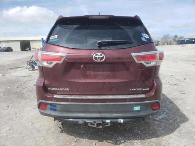 Photo 6 from auction – 2015 TOYOTA HIGHLANDER with VIN 5TDDKRFH6FS115690